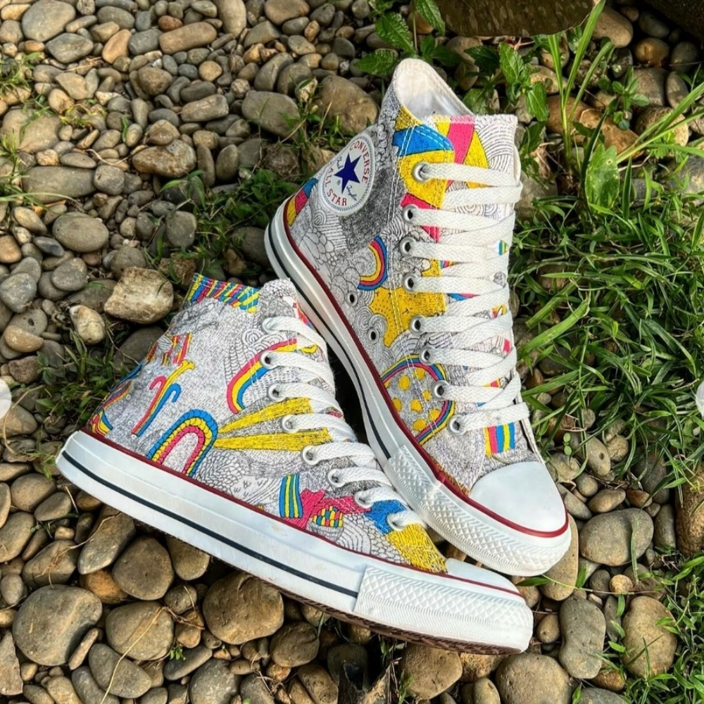 Converse All Star X Product Democracy "You Are My Liver" High-Tops *NWT*